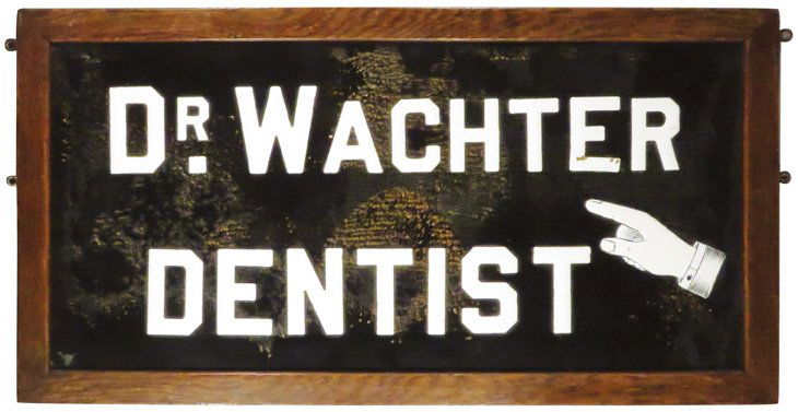 Dr. Wachter Dentist Directional Sign (1 of 1)