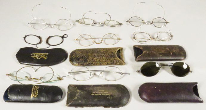 Collection of Antique Spectacles (1 of 1)