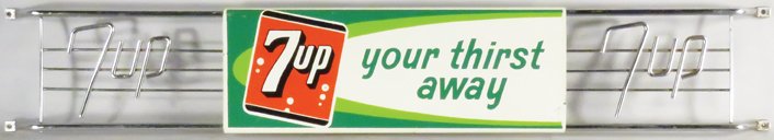 7-Up Tin Door Push Bar (1 of 1)