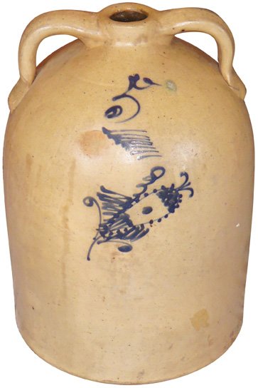 5 Gallon Two Handled Brownware Jug (1 of 1)