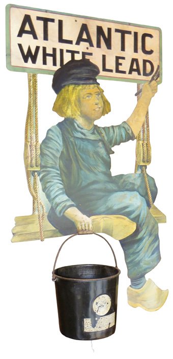 Dutch Boy Atlantic White Lead Paint String Holder (1 of 2)