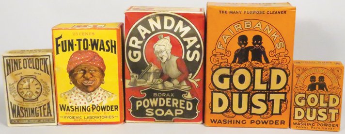 Collection of Country Store Washing Powder Boxes (1 of 1)
