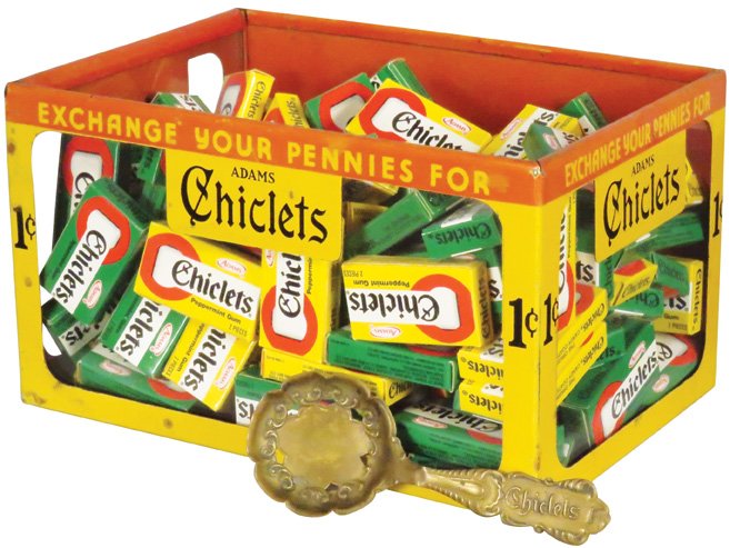 Chicklets Tin Store Display Box (1 of 1)