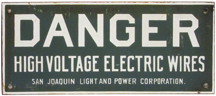 Two Signs State Department of Health & Danger (1 of 2)