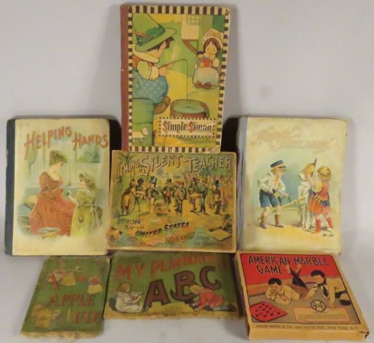 Collection of Children's Books and Games (1 of 1)