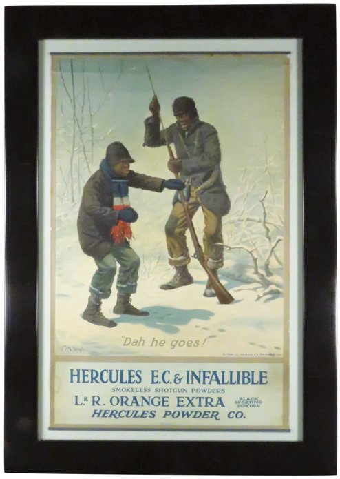 Hercules E.C. & Infallible Shotgun Powders Sign (1 of 1)