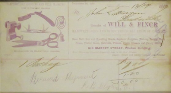 Will & Finck Co. Ephemera (1 of 2)