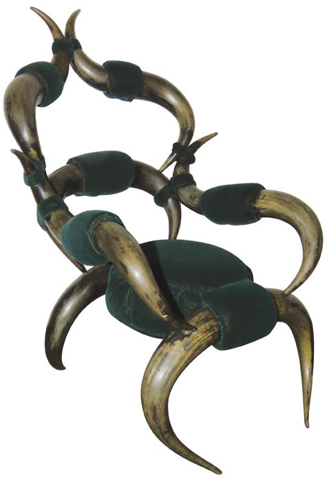 Rare Child's Horn Chair (1 of 2)