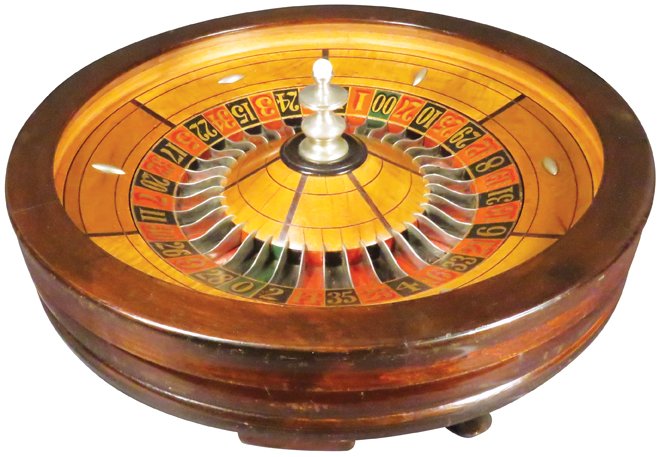 Table Top Roulette Wheel (1 of 1)