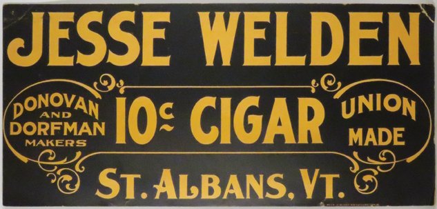 Jesse Welden cardboard sign (1 of 1)