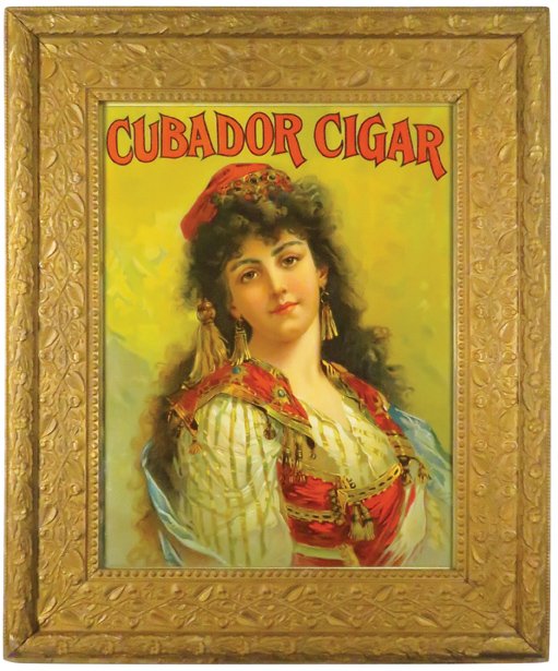 Cubador Cigar Cardboard Sign (1 of 1)