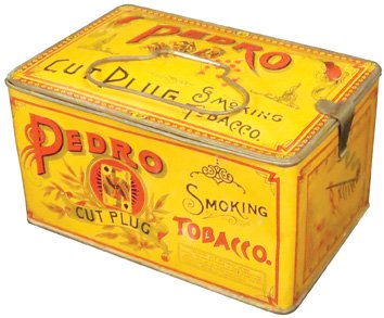 Pedro Cut Plug Lunch Box Style Tobacco Tin (1 of 2)