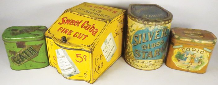 Collection of Country Store Tins (1 of 1)