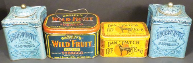 Collection of 4 Tobacco Tins (1 of 1)