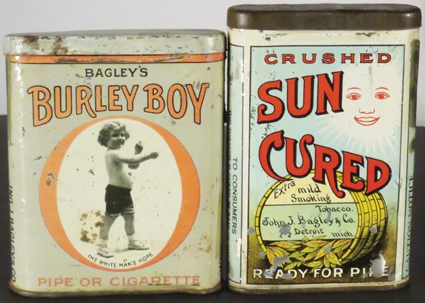 Sun Cured and Burley Boy Tobacco Pocket Tins (1 of 2)