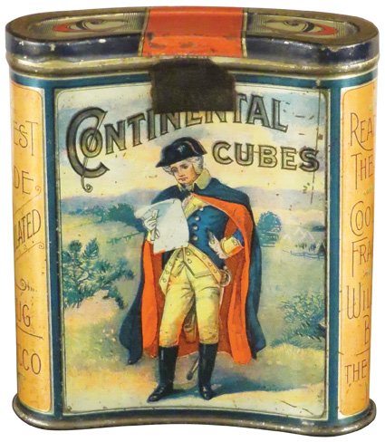 Continental Cubes Tobacco Pocket Tin (1 of 2)