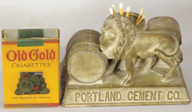 Portland Cement Company Match Holder (1 of 1)
