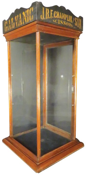 J.B.F. Champlin & Son Scissors Store Display Cabinet (1 of 1)