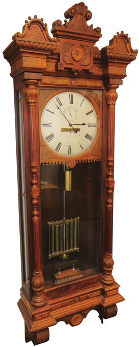 1880 Railroad Regulator Wall Clock Apr 02 2016 Showtime 1880 Railroad Regulator Wall Clock