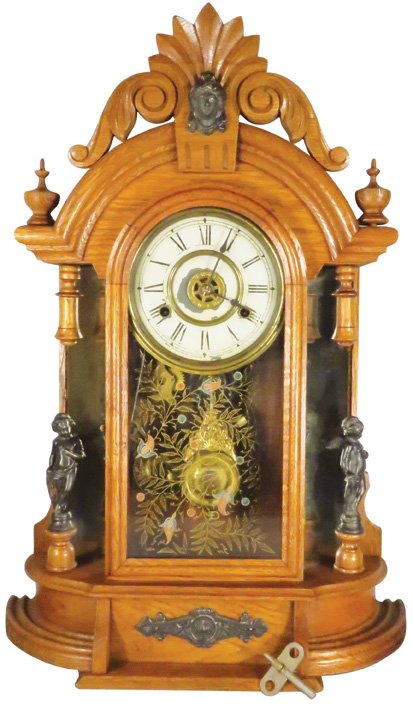 Antique Victorian Style Parlor Clock (1 of 1)