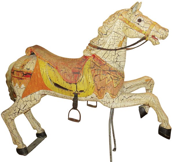 Early 1900's Carousel Horse, all original (1 of 2)