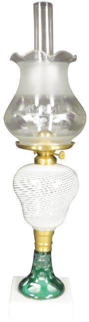 Fancy Victorian Oil Lamp (1 of 1)