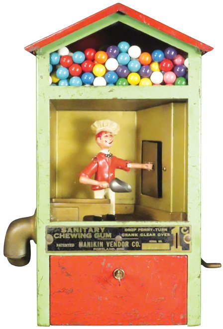 Manikin Vendor Co. Baker Boy Gum Vendor (1 of 2)