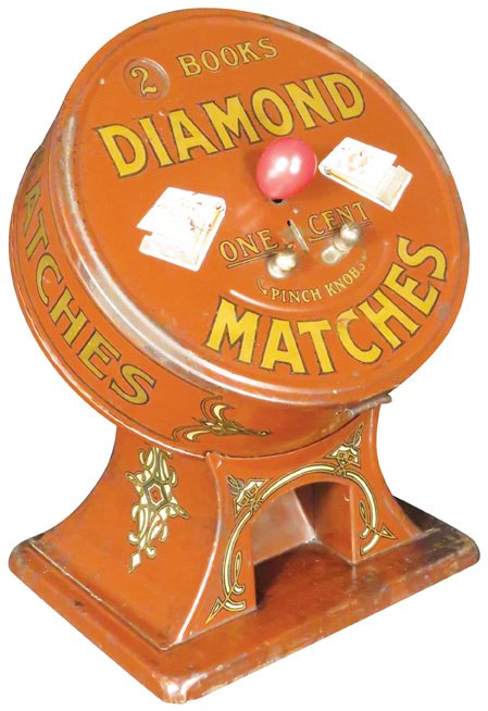 Diamond Matches Coin Operated Dispenser (1 of 2)