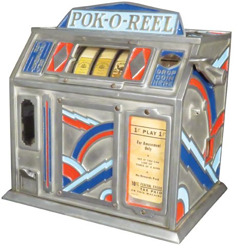 Pok-O-Reel Cigarette Trade Stimulator Gum Vendor (1 of 3)