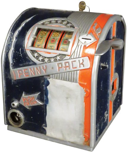 Penny Pack Cigarette Trade Stimulator Gum Vendor (1 of 3)