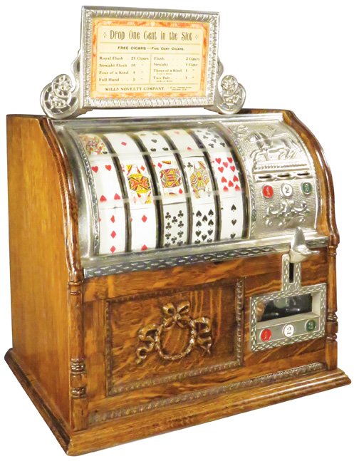 Mills Jockey Five Reel Cigar Trade Stimulator (1 of 3)