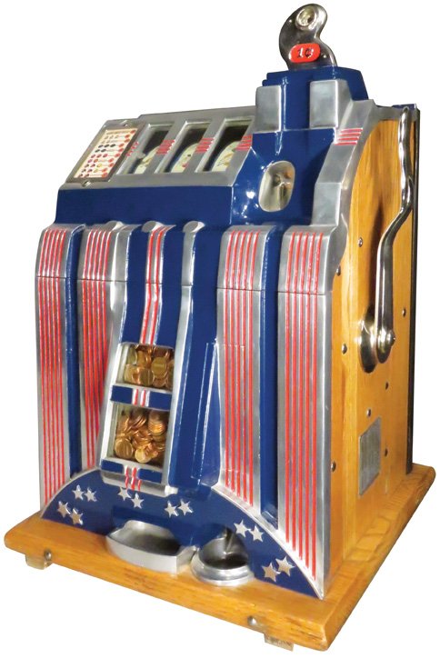 Mills Front Counter OK Vendor One Cent Machine (1 of 4)