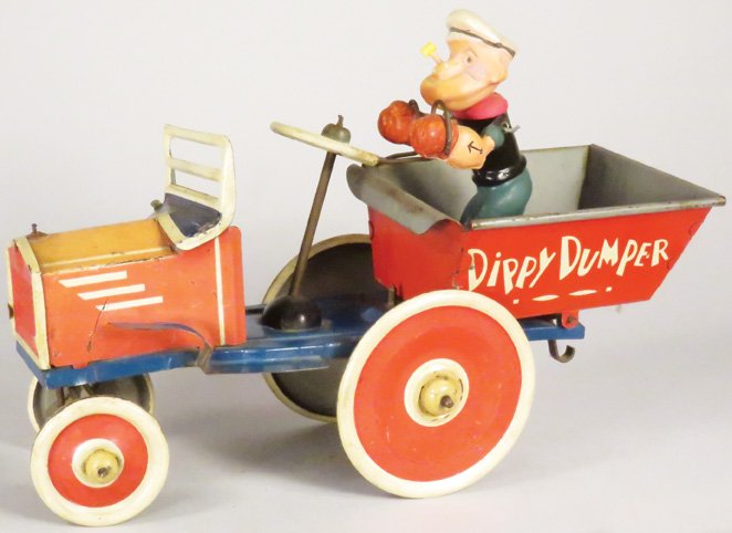 Louis Marx Popeye "Dippy Dumper" Wind Up Toy (1 of 2)