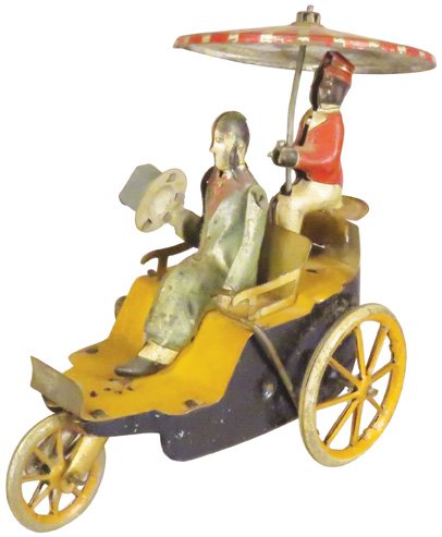 Lehmann Tin Litho Wind Up Toy New Century Cycle (1 of 2)