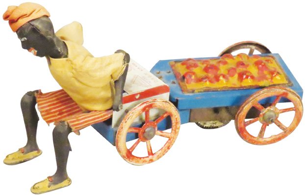 Et Etranger Apple Cart Tin Wind Up Toy (1 of 2)