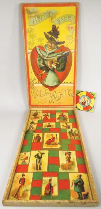 McLoughlin Bros. The Merry Game of Old Maid (1 of 1)