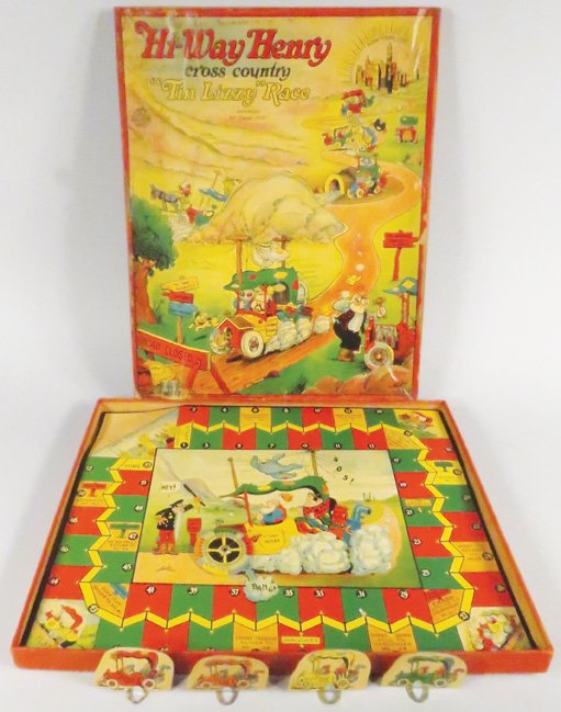 Fairchild Co. Hi-Way Henry "Tin Lizzy Race" Game (1 of 1)