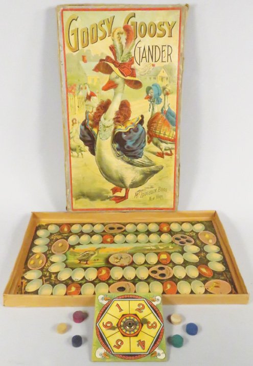 McLoughlin Bros. Goosy  Gander Board Game (1 of 1)