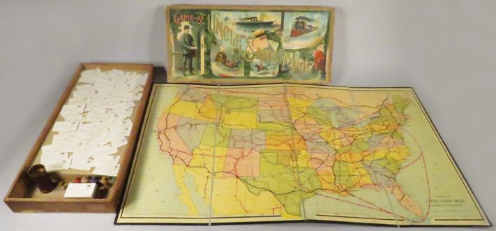 McLoughlin Bros. Game of Uncle Sam's Mail (1 of 1)