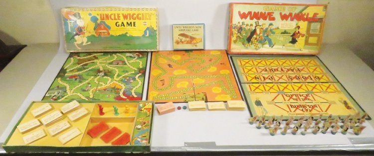 Collection of Vintage "Cartoon" Board Games (1 of 1)