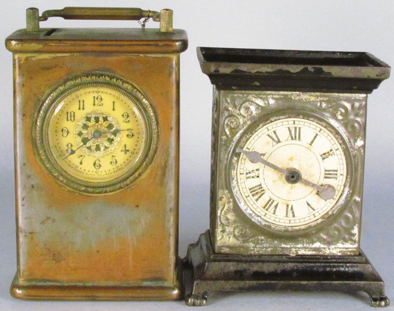 Two Clock Still Banks (1 of 2)