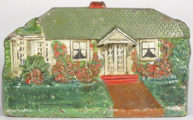 Cast Iron Cottage Doorstop (1 of 2)