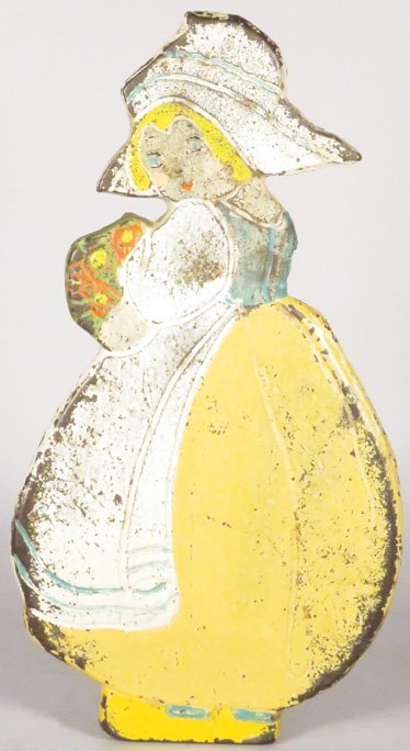 Cast Iron Dutch Girl Wedge Doorstop (1 of 2)