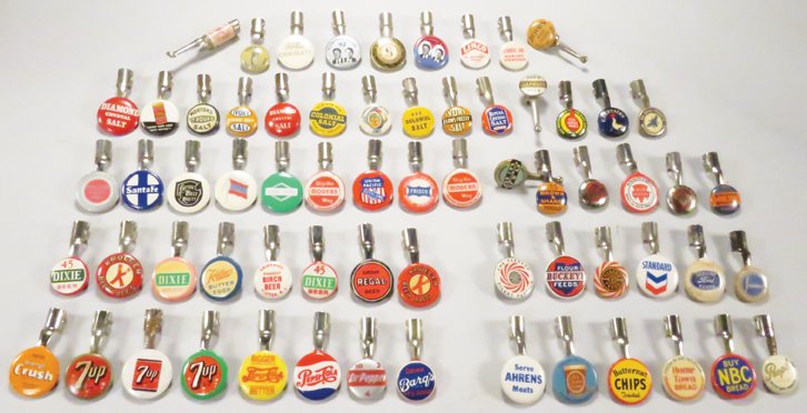 Collection Advertising Celluloid Pocket Pencil Clips (1 of 1)