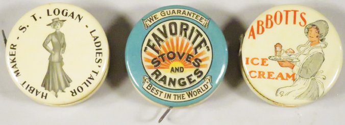 Three Advertising Celluloid Tape Measures (1 of 2)