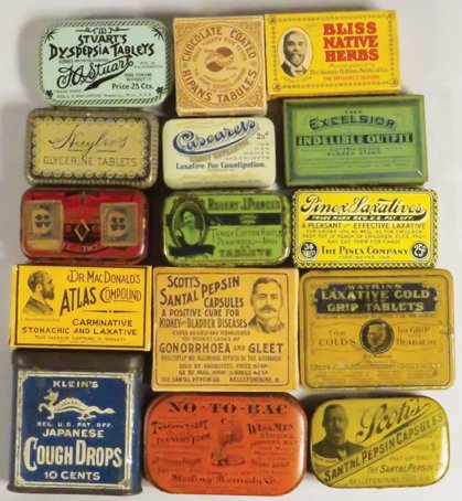 Collection of Pharmacy Tins (1 of 1)