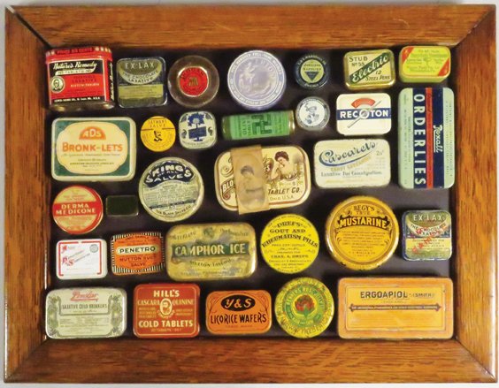 Collection of Pharmacy Tins (1 of 1)