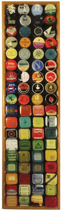 72 Typewriter Ribbon Tins and Boxes (1 of 1)