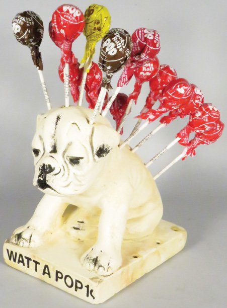 Watt A Popp Chalkware Display (1 of 1)