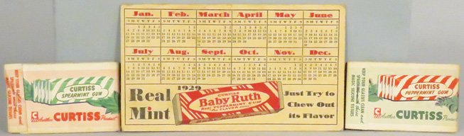 Collection of Curtiss Chewing Gum Items (1 of 1)